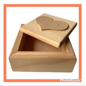 2/$30 Wooden Trinket Box Assembled